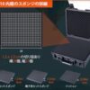 Lykus HC-3510 防水防塵 プロテクターケース 格子状カットスポンジ内蔵 内寸:35x30x13cm ピストル 小型ドローン ミラーレスカメラ アクションカメラ レンズ スマホ タブレット インカム 適用 耐衝撃 密閉性 SGS認証 IP67級 - 画像 (8)