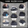 Lykus HC-5120 車輪付き 防水防塵 プロテクターケース キャリーオンケース キャスター付き 格子状カットスポンジ内蔵 内寸:51.6x28.8x18.5cm カメラ プロジェクター ドローン インカム レンズ 適用 耐衝撃 密閉性 SGS認証 IP67級 - 画像 (5)