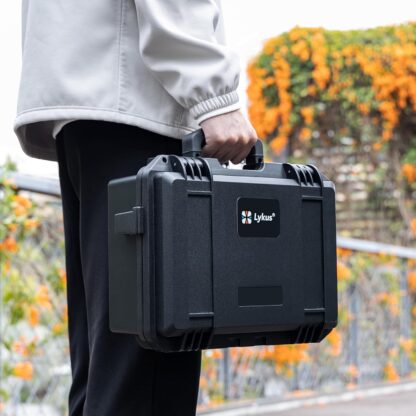 Lykus ライカス DJI Flip コンボ ハードケース DJI フィリップ DCP-FP110 SGS認証 IP67級防水 防塵仕様 耐衝撃 密閉性 ドローン バッテリー 充電器 アクセサリー 運搬 収納 保管 台風 防災 地震 DJI RC 2 / DJI RC-N3 送信機 両対応 - 画像 (7)