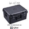 Lykus HC-4630 防水防塵 プロテクターケース 格子状カットスポンジ内蔵 内寸:45.8x35.8x24cm ミラーレス カメラ プロジェクター パソコン ピストル ドローン レンズ タブレット インカム 適用 耐衝撃 密閉性 SGS認証 IP67級