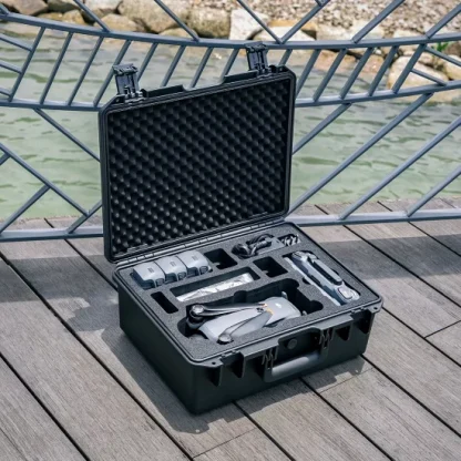 Lykus ライカス DJI Mavic 4 Pro コンボ ハードケース DJI マビック 4 DCP-M400 SGS認証 IP67級防水 防塵仕様 耐衝撃 密閉性 ドローン バッテリー 充電器 アクセサリー 運搬 収納 保管 DJI RC 2 / DJI RC Pro 2 送信機 両対応 - 画像 (2)